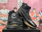 Under Armour Curry 5 Basketball Shoes Black Gold