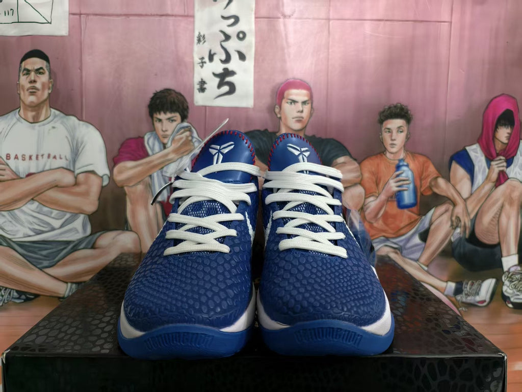 Nike Basketball Sneakers White and Blue EU 39–46