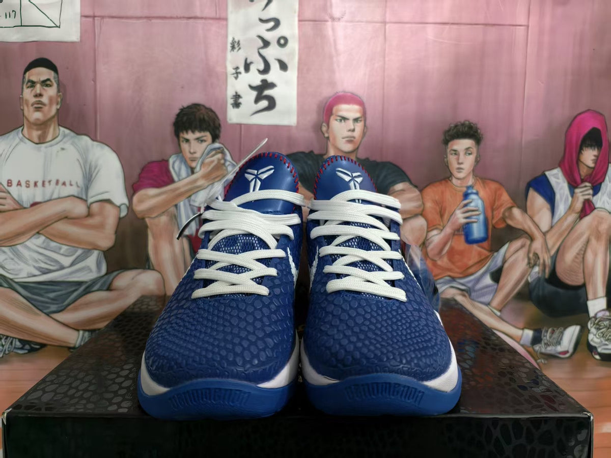 Nike Basketball Sneakers White and Blue EU 39–46