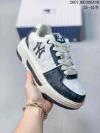 MLB Chunky Liner Low-Top Sneakers White Navy 2607JHD306A16