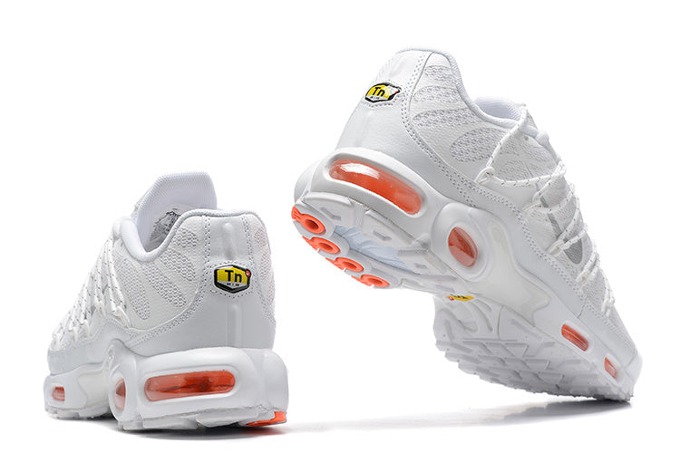 Nike Air Max Plus White Orange Sneakers