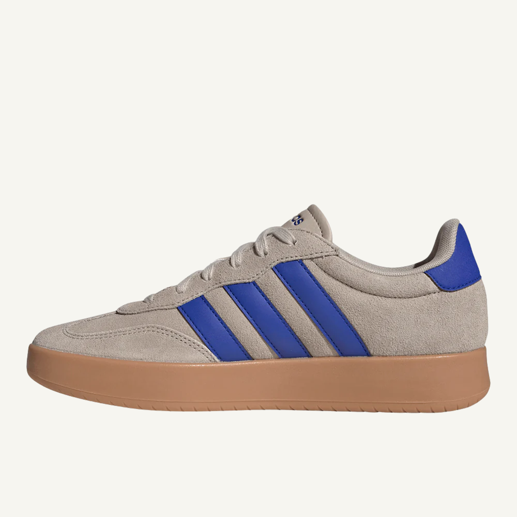 Adidas Men's Beige/Blue Barreda Lance Up Sneakers, JR1327