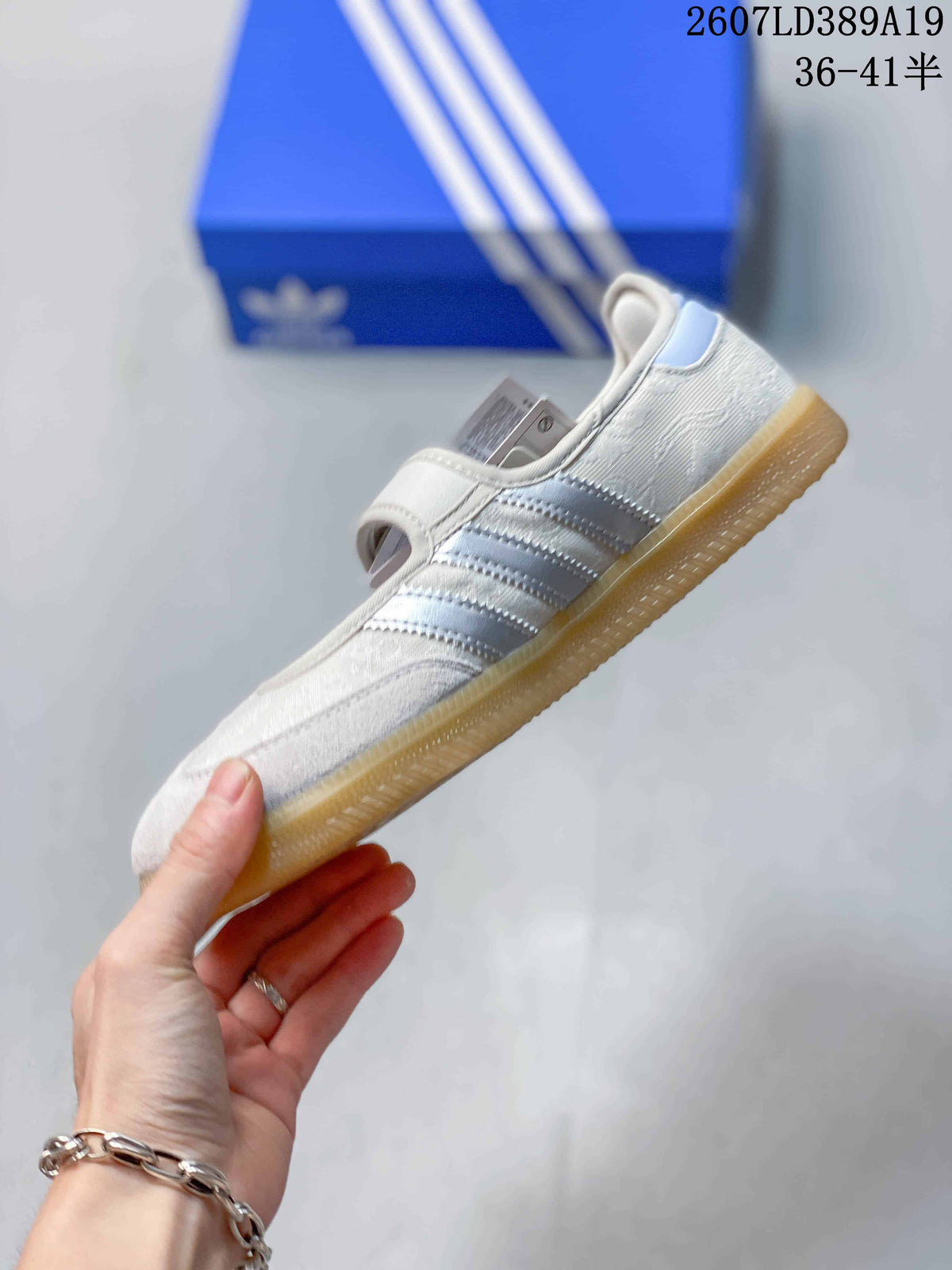 adidas Originals Samba Jane Mary Jane Sneakers White 2607LD389A19