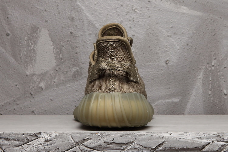 Yeezy 350 V2 Brown Knit Sneakers