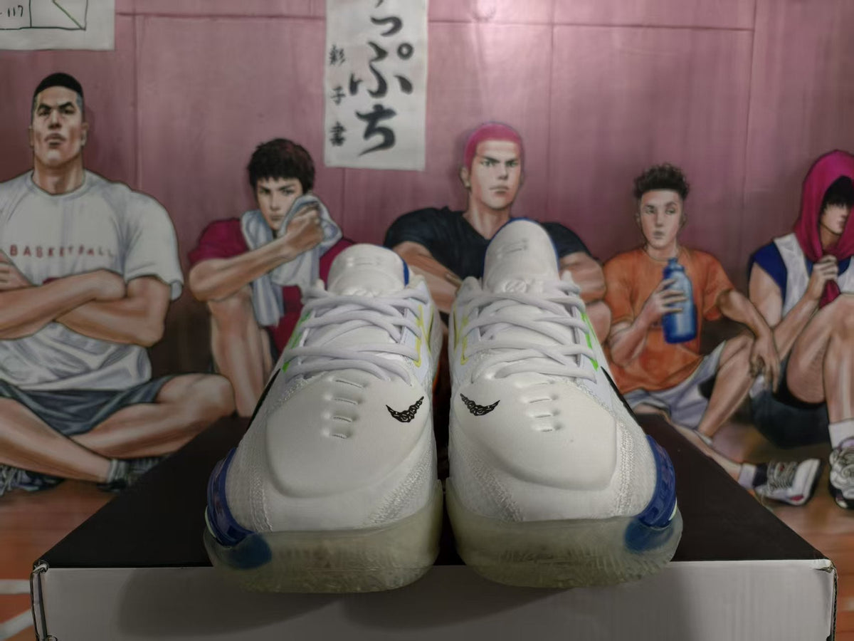 Nike GT Basketball Sneakers White Blue Gray