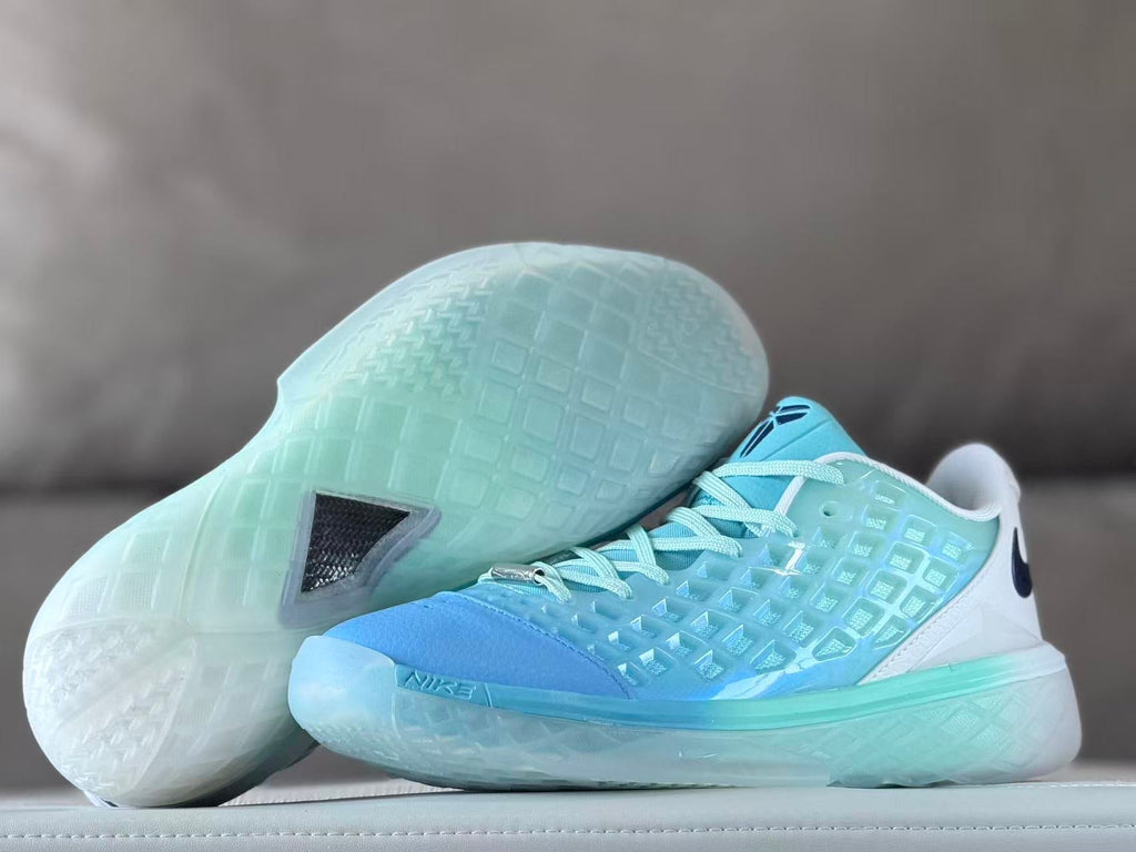 Nike Kobe 3 Basketball Sneakers Blue and White