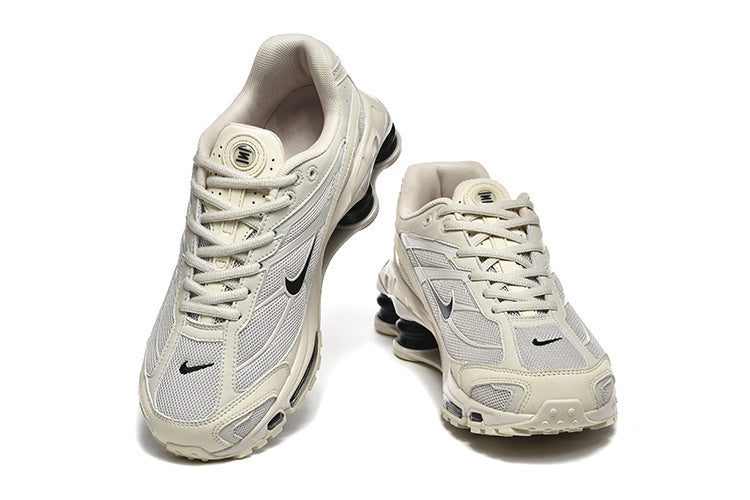 Nike Shox Ride 2 Sneakers in Cream and Grey