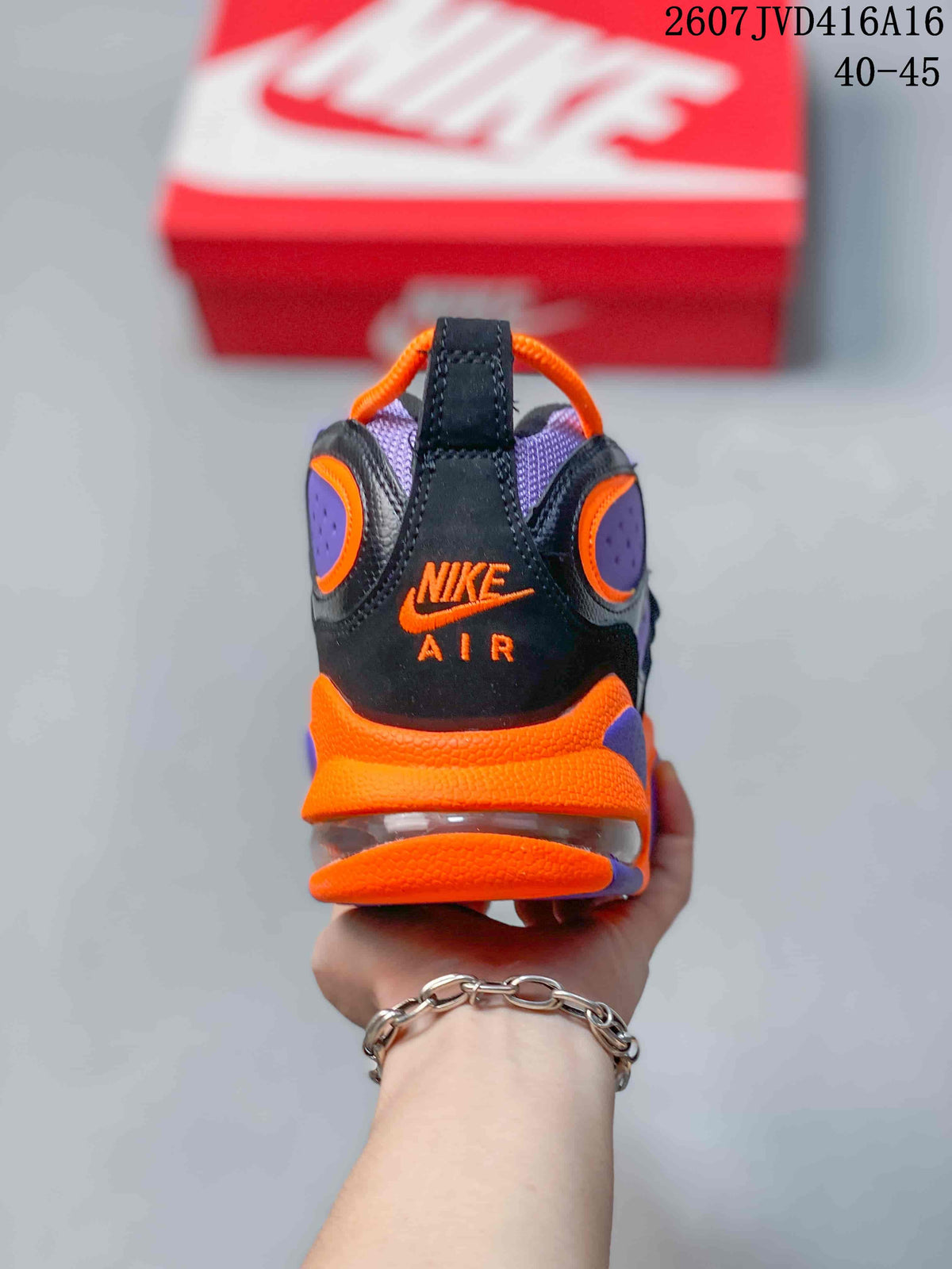 Nike Air Basketball Sneakers Black Purple Orange 2607JVD416A16