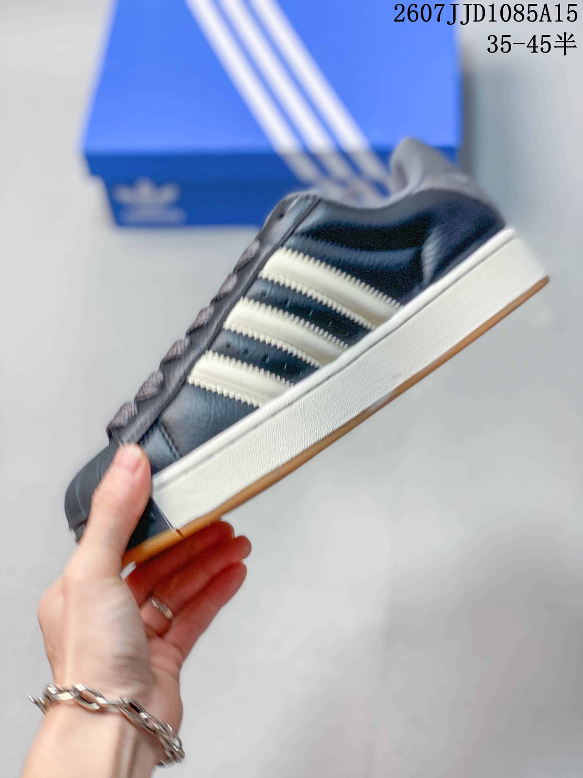 adidas Superstar XLG Sneakers Black and White JR7444