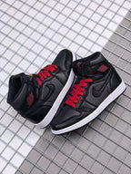 Jordan Air Jordan 1 High OG Black Satin Black/Red Sneakers