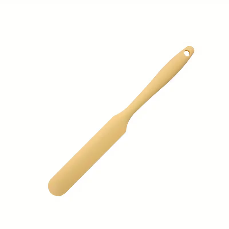 Food Grade Silicone Spatula Set Non Stick Baking and Mixing Tool Heat Resistant Kitchen Utensil for Cake Cream and Jam