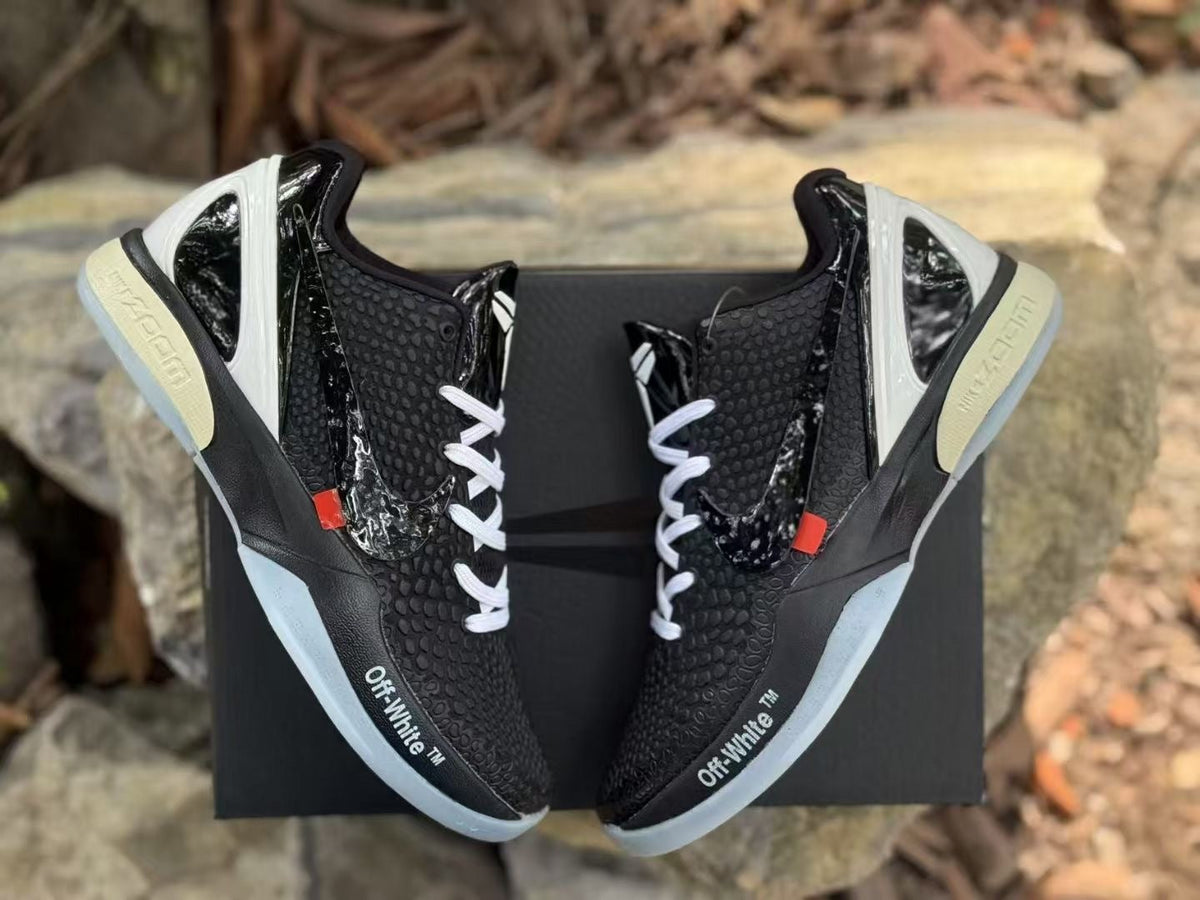 Nike Kobe 6 Off-White Black Sneakers