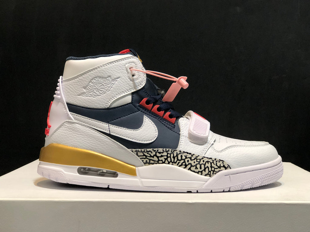 Jordan Air Jordan Legacy 312 Olympic Navy White Sneakers AV3922-101