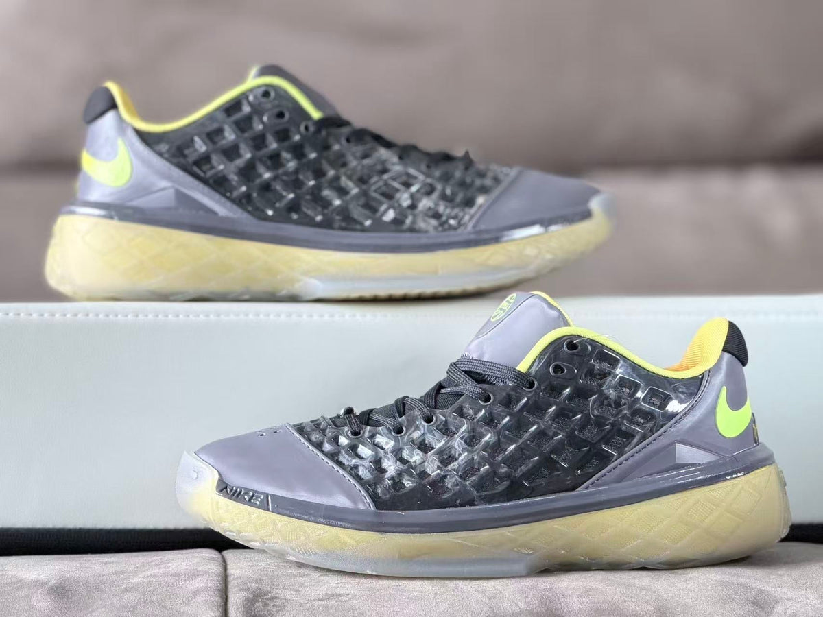 Nike Kobe 3 EYBL Basketball Sneakers Black Gray