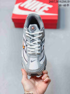 Nike Shox Ride 2 Sneakers Grey White Orange 711395WPR