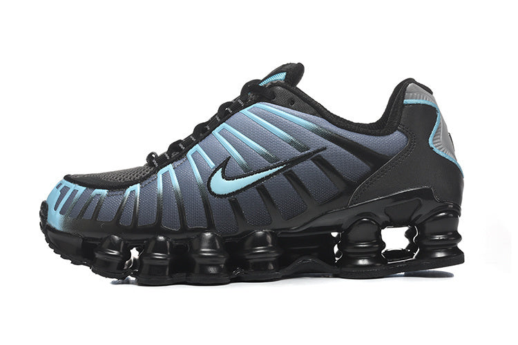 Nike Shox TL Black and Blue Sneakers