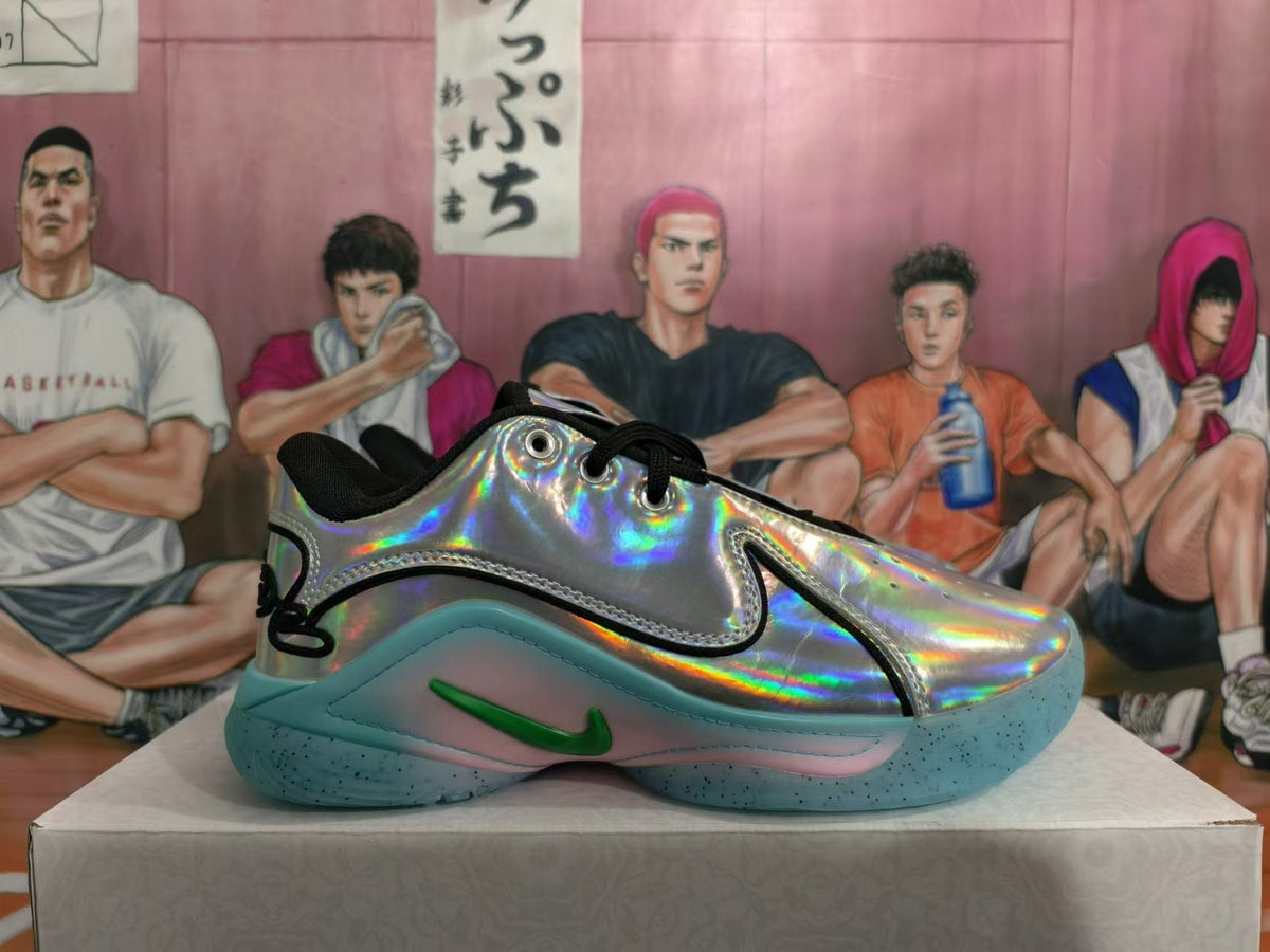 Nike LeBron 20 Basketball Shoes Silver Holographic
