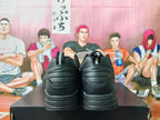 Nike Black Low-Top Sneakers with Metallic Swoosh