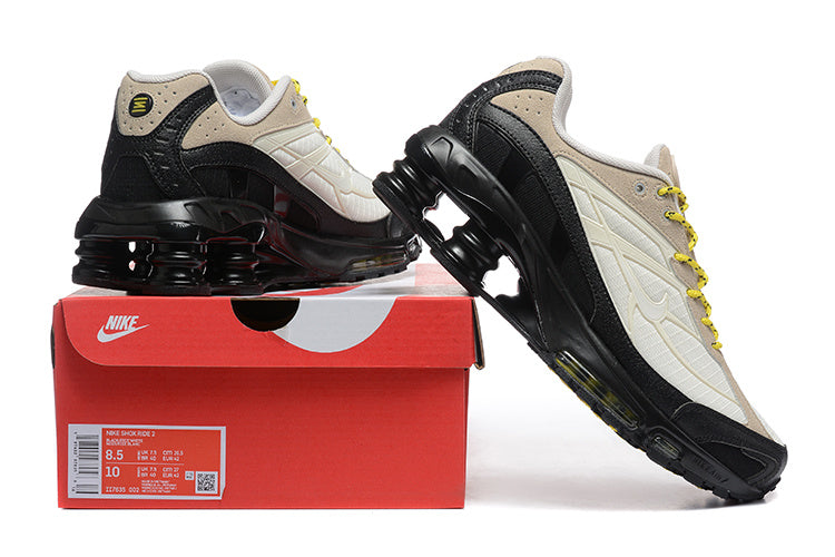 Nike Shox Ride 2 Sneakers in Beige, Cream and Black
