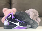 Nike Hyperdunk 2010 Kids Basketball Shoes, Black and Purple