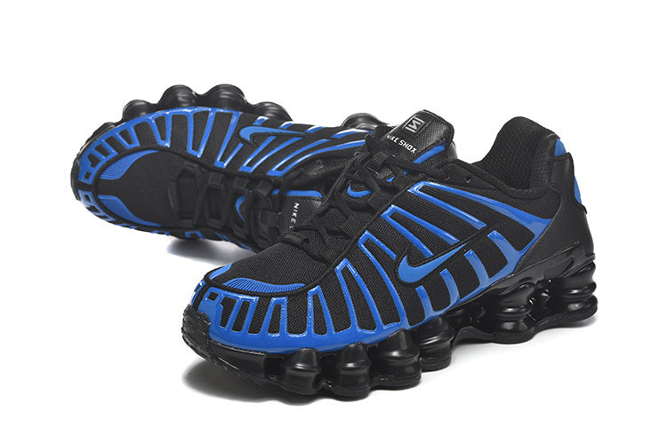 Nike Shox TL Black and Blue Sneakers