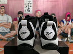 Reebok Black and White Basketball Sneakers