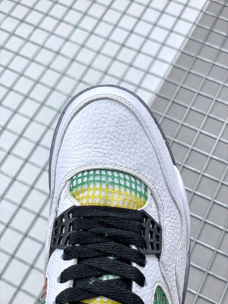 Jordan Air Jordan 4 Do the Right Thing White Green Sneakers