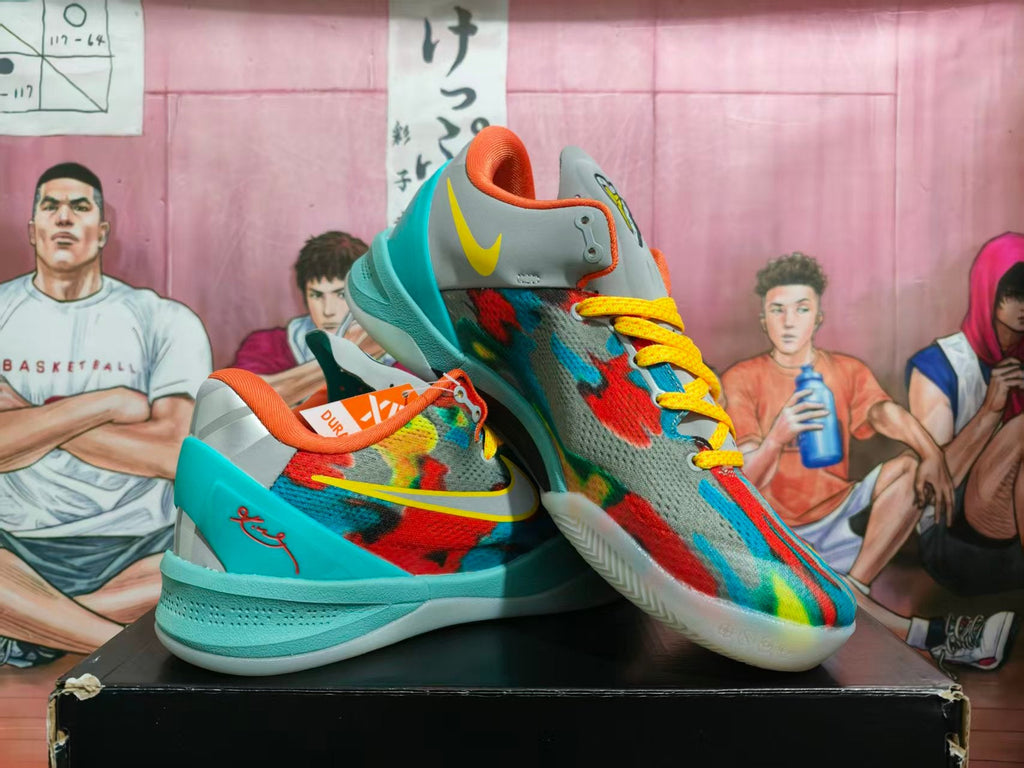 Nike Basketball Sneakers Rainbow Multicolor