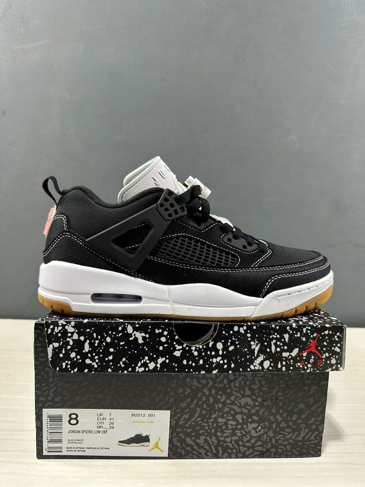 Jordan Spizike Low Sneakers Black White IR2012-001