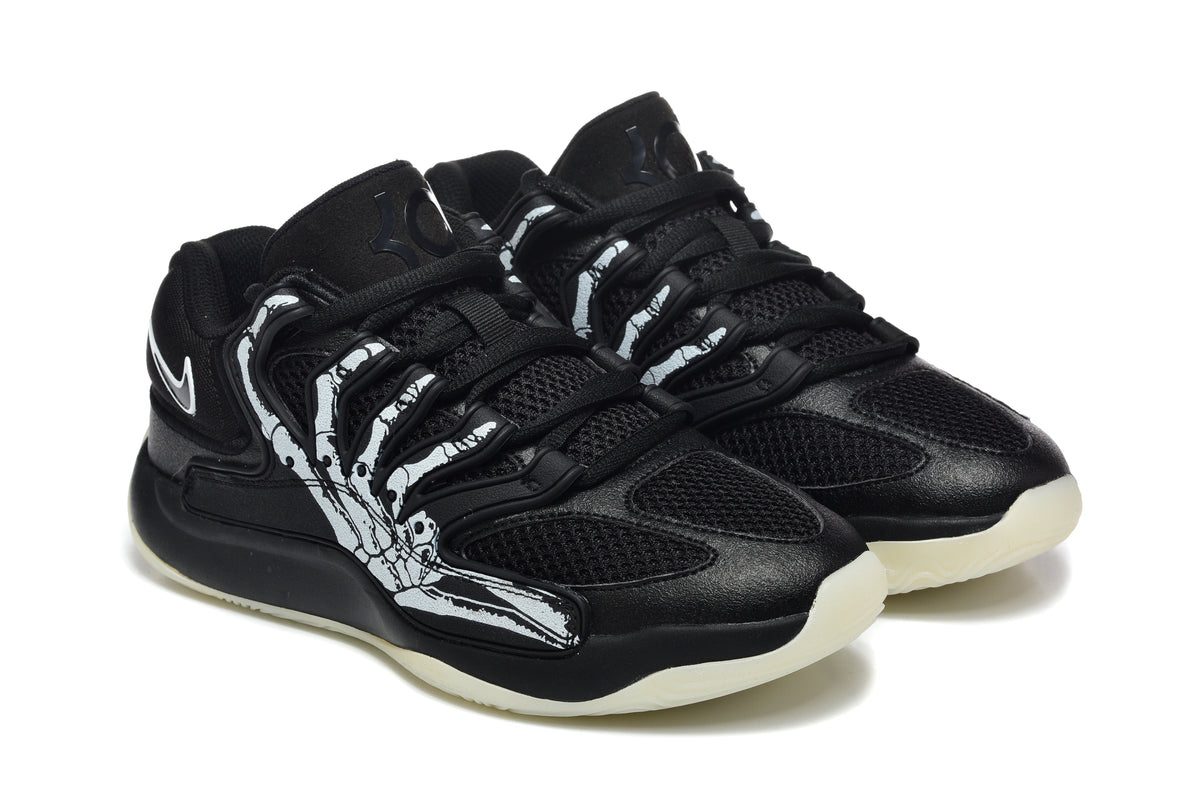 Nike KD 17 Basketball Shoes Black Skeleton Graphic
