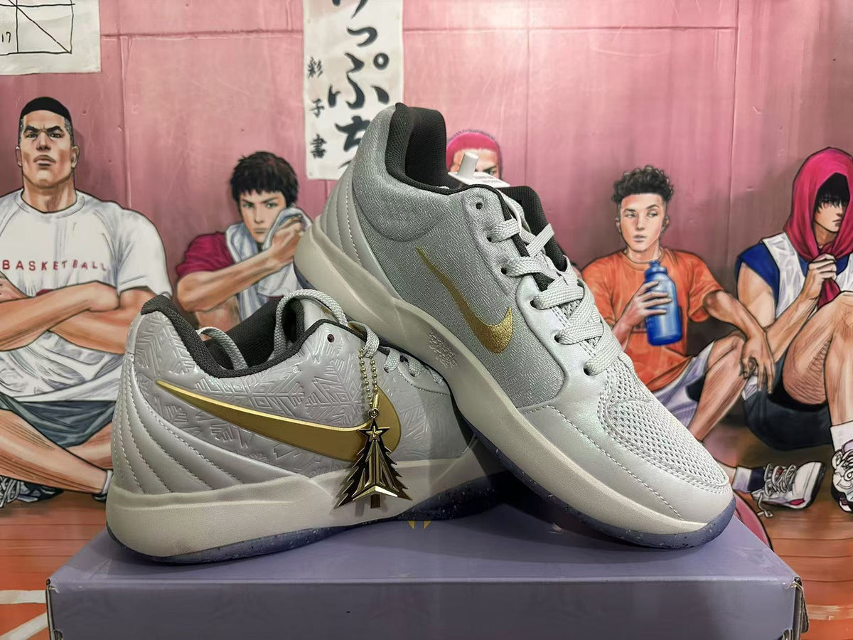 Nike Kobe 8 Protro Basketball Shoes White Gold