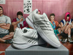 Nike Basketball Shoes in White and Silver