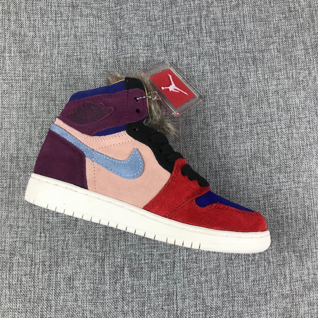 Jordan 1 Retro High OG GG Red Purple High-Top Sneakers