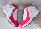 Jordan 19 White Red High-Top Sneakers