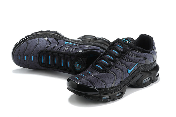 Nike Air Max Plus Black and Blue Sneakers