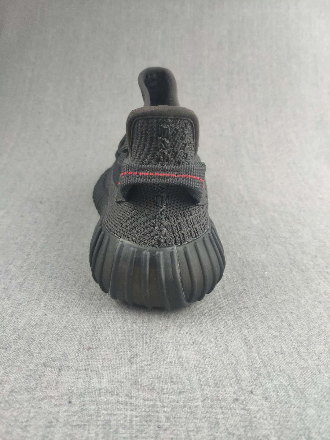 Yeezy 350 V2 Black Knit Sneakers