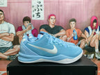 Nike Kobe 8 Basketball Shoes in Blue and White