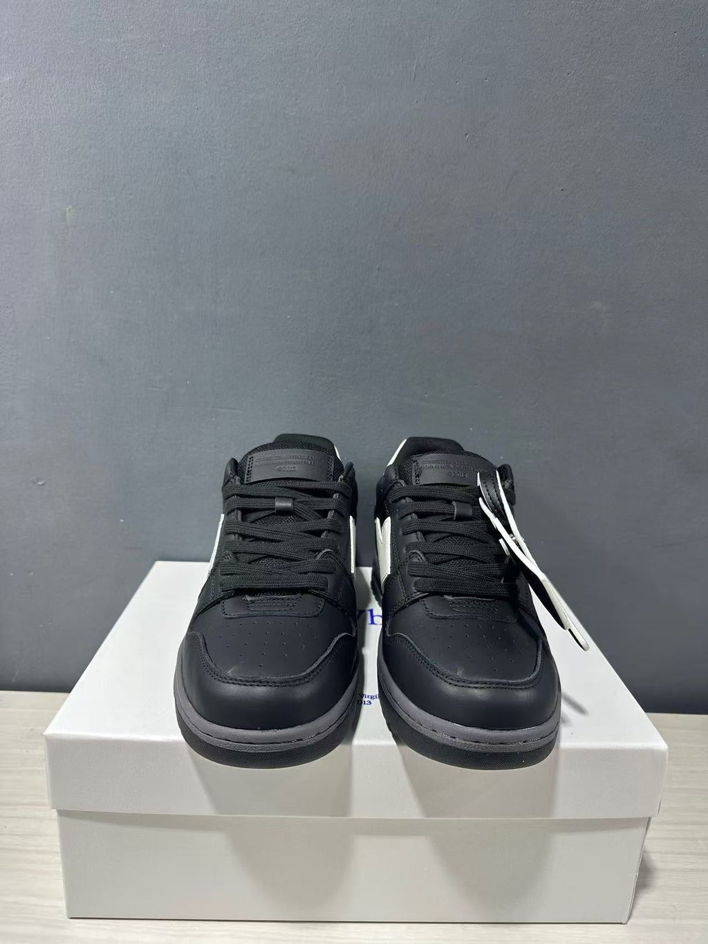 Off-White Out Of Office Low-Top Sneakers Black White