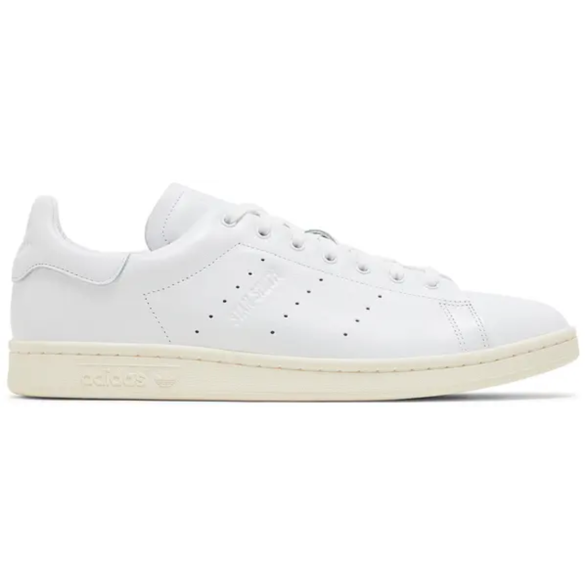 Adidas Originals Men's White Stan Smith Lux Sneakers, IG6421 (No Box)