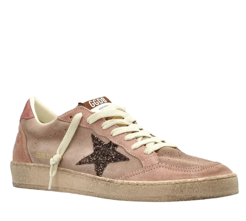 Golden Goose Deluxe Brand Ball Star Glittered Sneakers