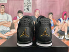 Jordan 4 Sneakers Black Gold