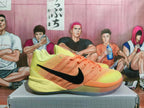 Nike Basketball Sneakers in Lime and Orange