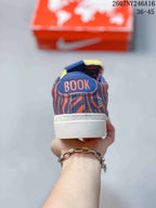 Nike Devin Booker x Blazer Low Sneakers Blue/Orange 2607NY246A16