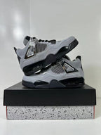 Jordan Air Jordan 4 Retro Hot Lava Gray Black Sneakers AQ9129-005