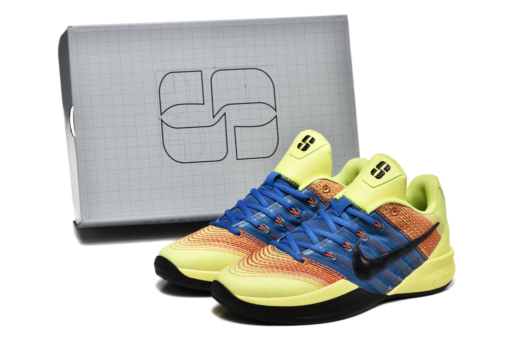 Nike Kobe 5 Protro Basketball Shoes, Yellow Blue Orange