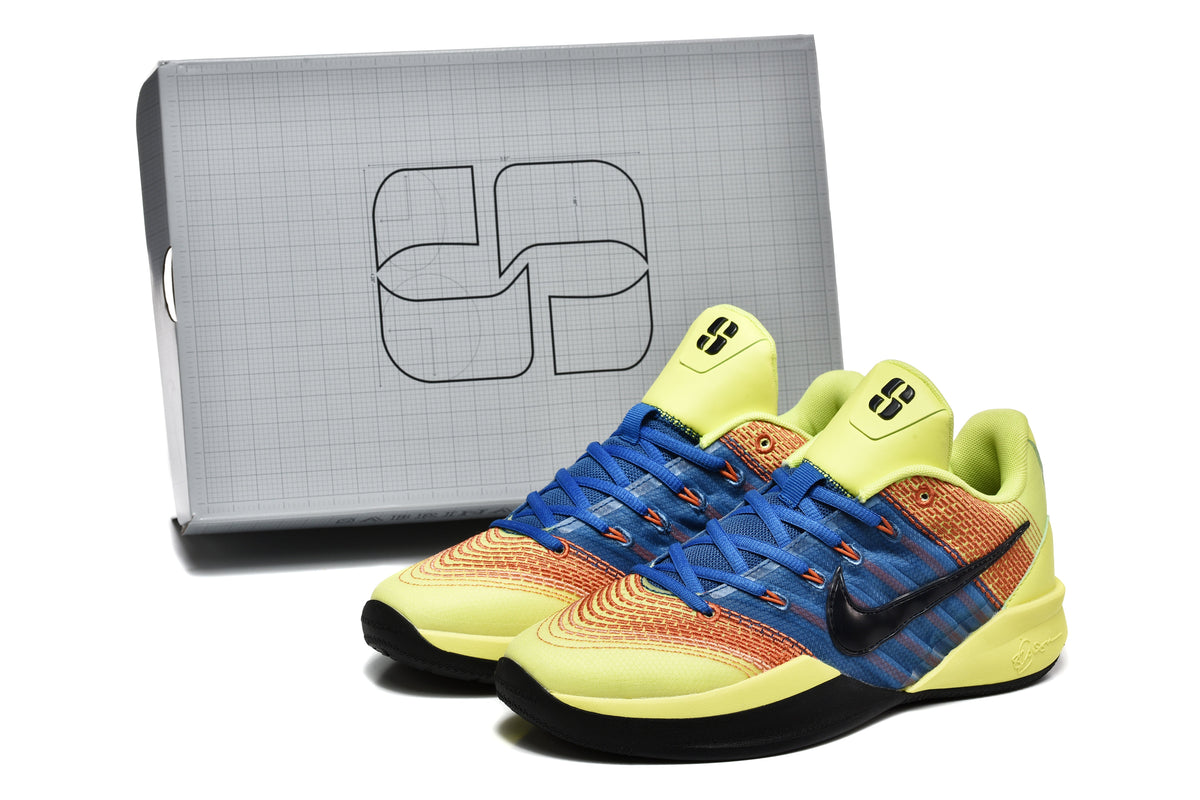 Nike Kobe 5 Protro Basketball Shoes, Yellow Blue Orange