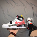 Air Jordan Legacy 312 White Black Red Sneakers