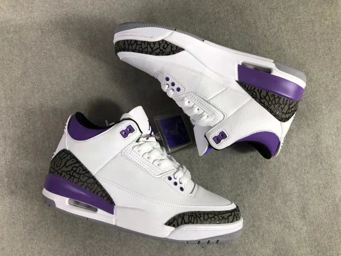 Jordan Air Jordan 3 SE Denim White/Purple Sneakers