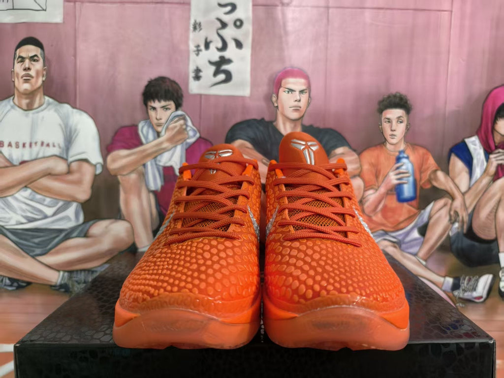 Nike Zoom Basketball Sneakers Orange