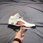 Jordan Air Jordan 5 International Flight White Red Sneakers